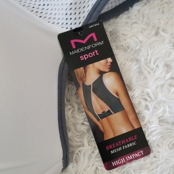 NWT High Impact Wirefree Sports Bra - Picture 5 of 8